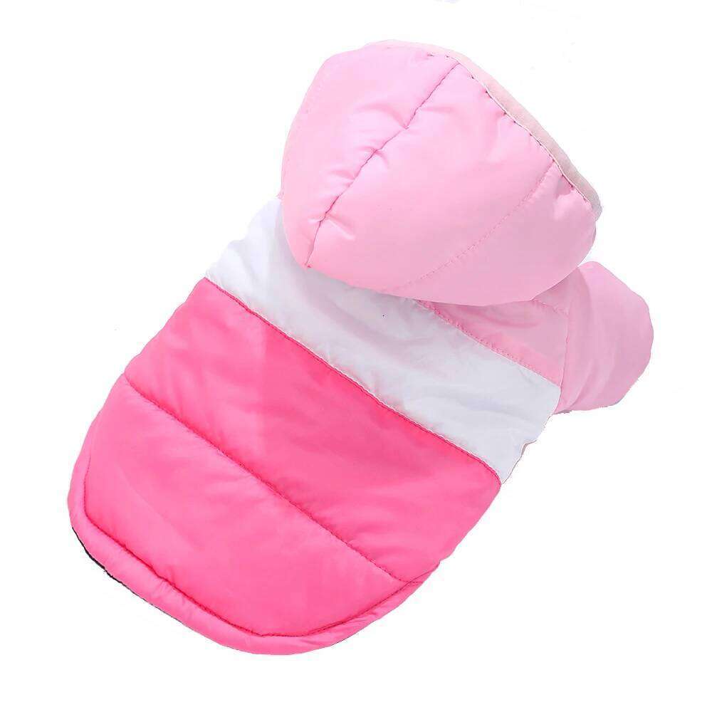 Thicken Dog Jackets Winter Windproof Warm Puppy Clothes For Small Medium Dogs With D-ring Fleece Chihuahua Yorkie Pet Outfits XJ260127