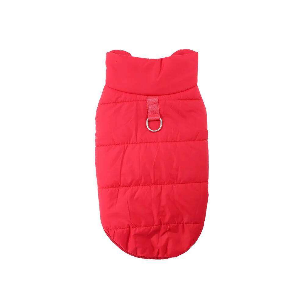 Warm Pet Dog Jacket Vest Autumn Winter Hiking Cozy Striped Thicken Fleece Puppy Clothes for Small Medium Big Dogs Cats Supplies XJ260127