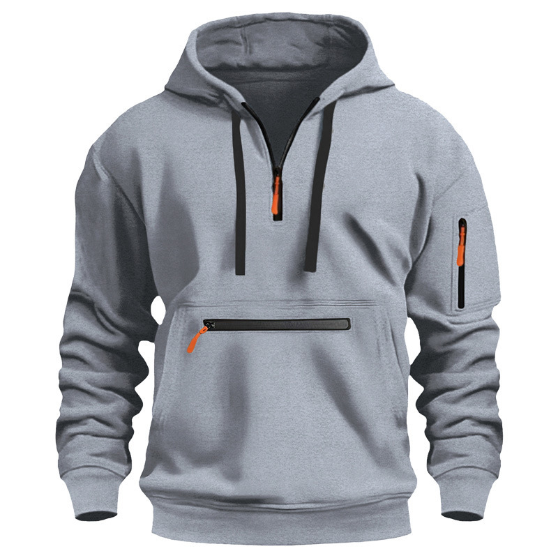 New Style Arrives Men's Sweatshirt Autumn/Winter Trendy Zipper Hoodie Free Shipping Multiple Colors