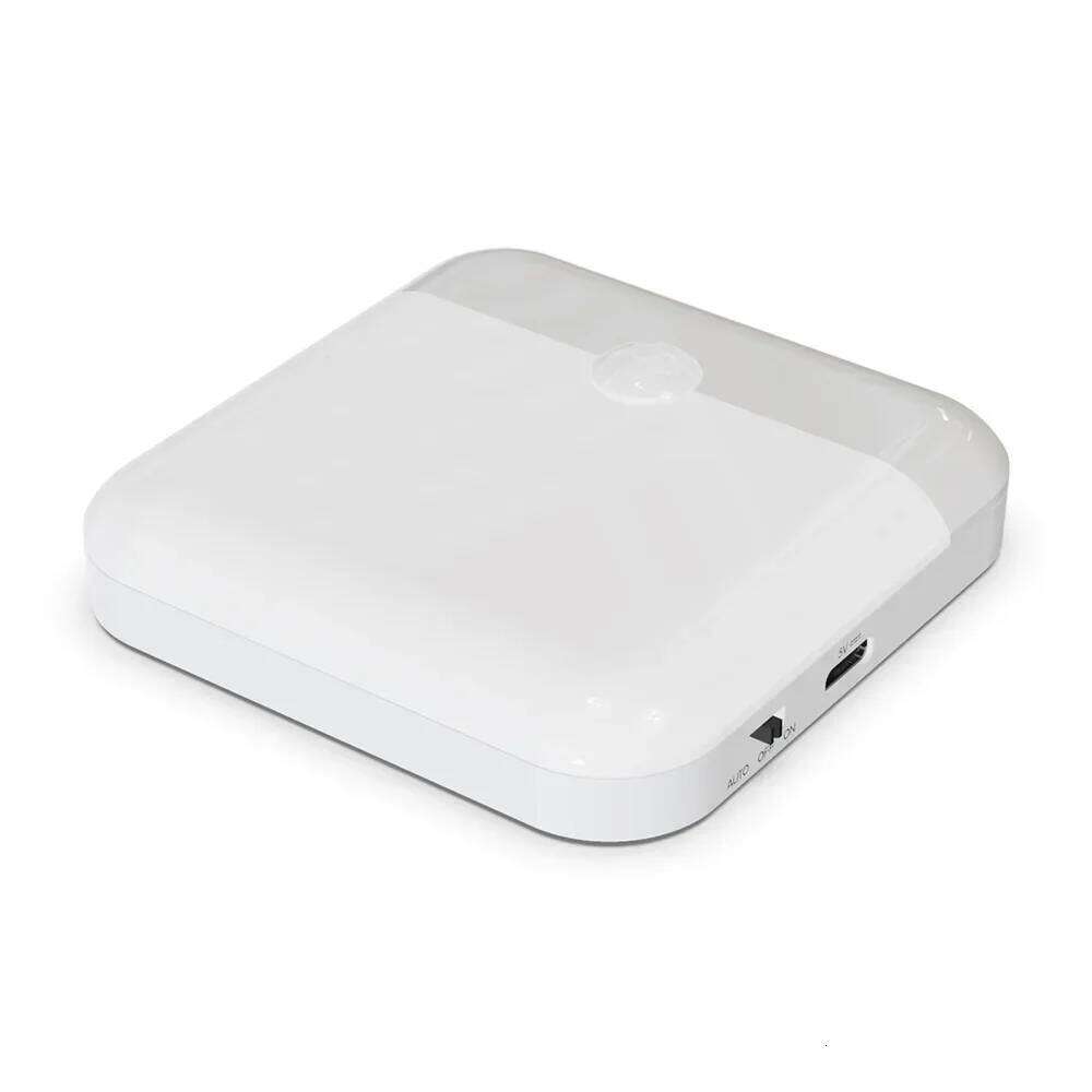 Motion Sensor USB Night Light LED Lamp With Switch Rechargeable Inductor Lights For Kitchen Stairs Hallway Closet Bedroom Z260127