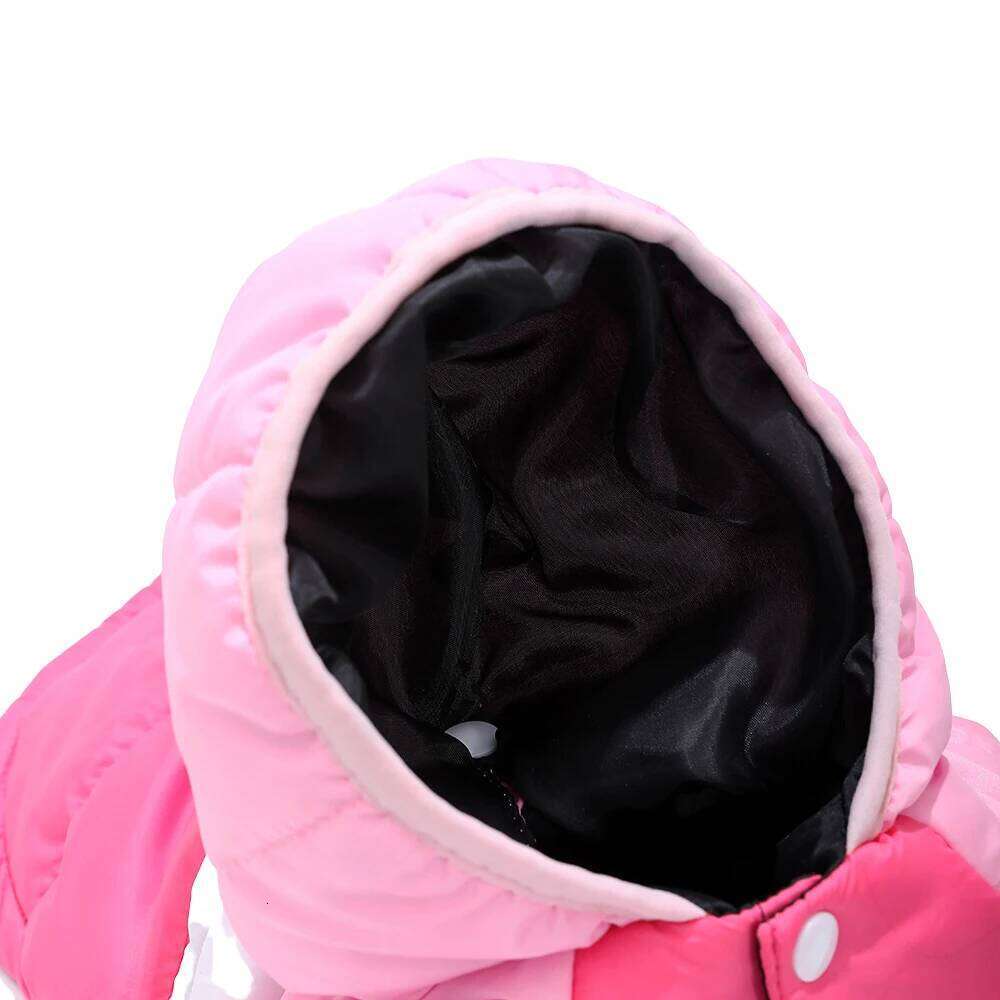 Thicken Dog Jackets Winter Windproof Warm Puppy Clothes For Small Medium Dogs With D-ring Fleece Chihuahua Yorkie Pet Outfits XJ260127