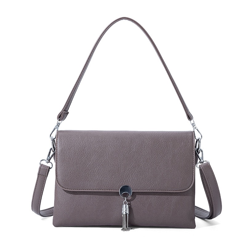 Women'S High-End Commuting Large Capacity Bag Pu Leather Crossbody Bag Women'S Single Shoulder Armpit Bag