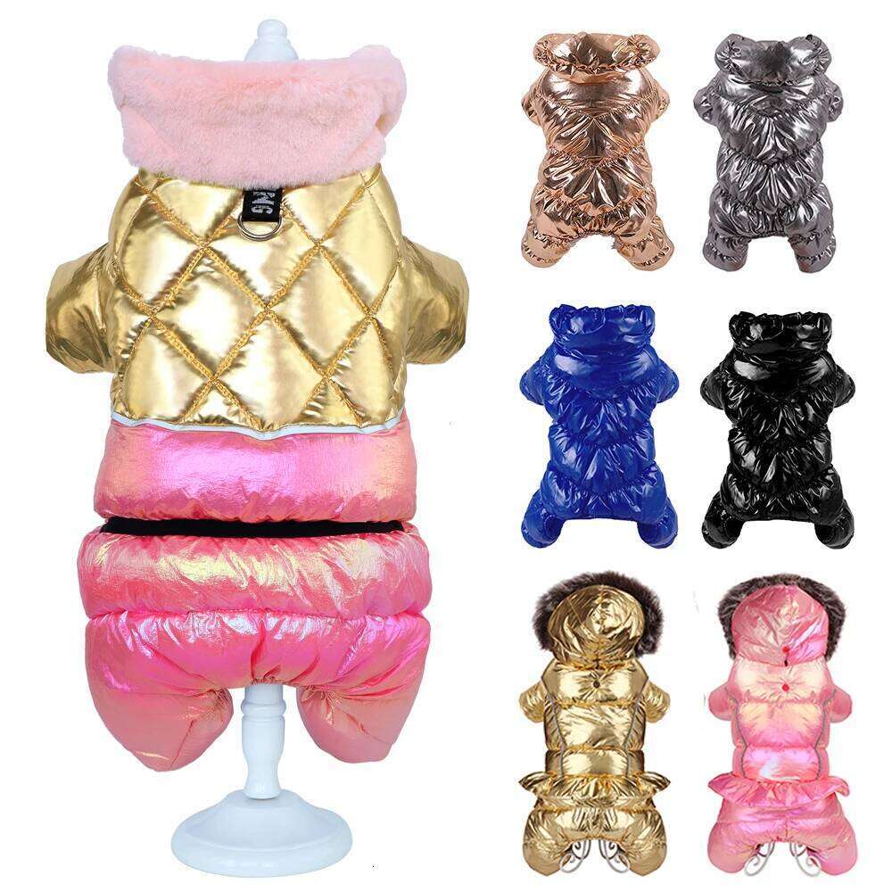 Warm Winter Dog Clothes Waterproof Pet Puppy Coat Jacket For French Bulldog Pug Chihuahua Yorkies Dogs Pets Clothing Ropa Perro XJ260127