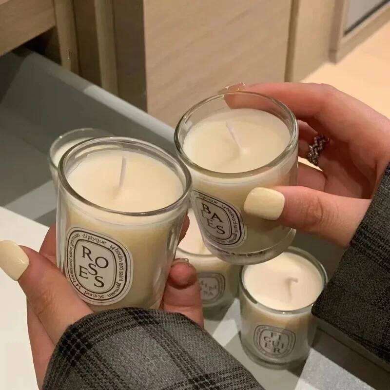 Winter Limited 5 Pcs Set 35g Aromatherapy Christmas Gift Box with Long-Lasting Fragrance for Home Decor Scented Candles Y260127