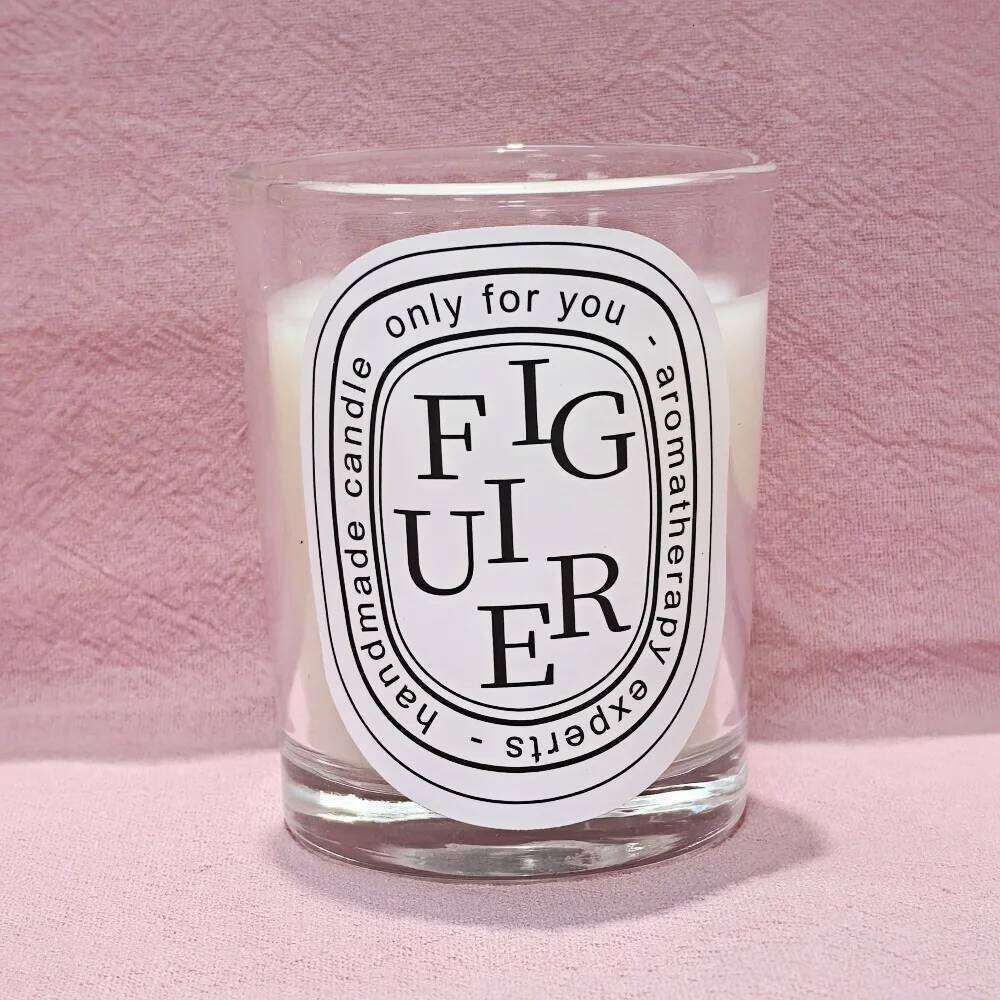 New Year Scented Candle with Fragrance, Romantic Gift, Transparent Jar, Aromatic Candles, Light for Wedding Guests Y260127