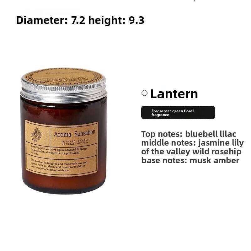 1pcs Candle Aromatherapy Box Soy Wax High End Customized Glass Cup Fragrance Companion Gift Y260127