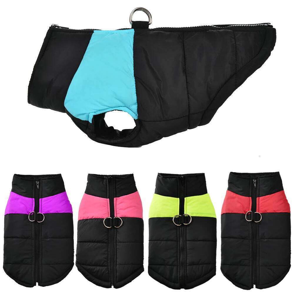 Waterproof Pet Jacket Winter Warm Dog Clothes For Small Large Dogs Cats Vest Puppy Coat Chihuahua Labrodor Costumes Overalls XJ260127