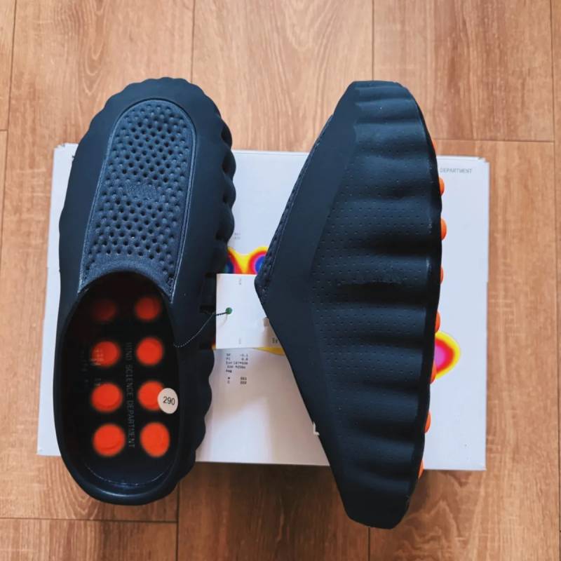 2026 New Hot Selling Mind 001 Thick Bottom Sandals Men's Women's Pregame Mules Solar Red Hyper Crimson Black Chrome Light Smoke Grey Mind 002 Sports Sneakers Size US 5-14