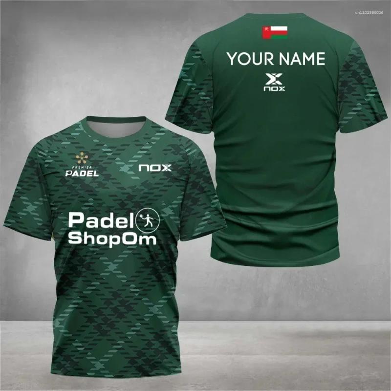 Men's T Shirts 2026 Summer And Women's Youth 3DPrint VPN Sion Padel Shopom Collaborative Comfortable Casual Breathable Sweatshirt A - view 6