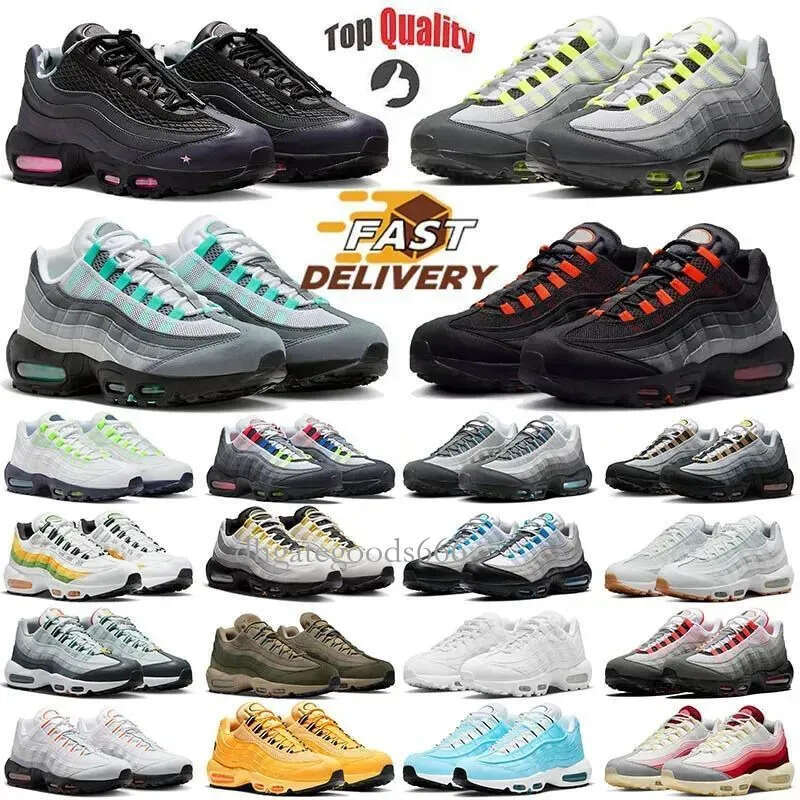 Casual Shoes Top Fashion Big Size 47 Designer Men Women 95 Running 95s Neon Black Orange Pink Beam Hyper Turquoise Sketch Greedy 40 Mens Trainers Sneakers 3648