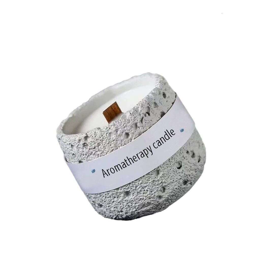 Planet Aromatherapy Nordic Colorful Gypsum Cup Candle Niche Atmosphere Bedroom Plant Essential Oil Gift Y260127