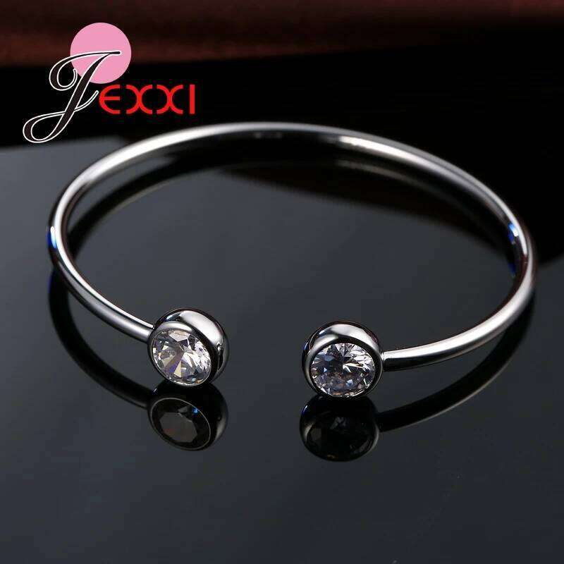 New Arrival 925 Sterling Silver Bracelet Bangles Women Fashion Jewelry With Top Quality CZ Fast Shipping XJ260303