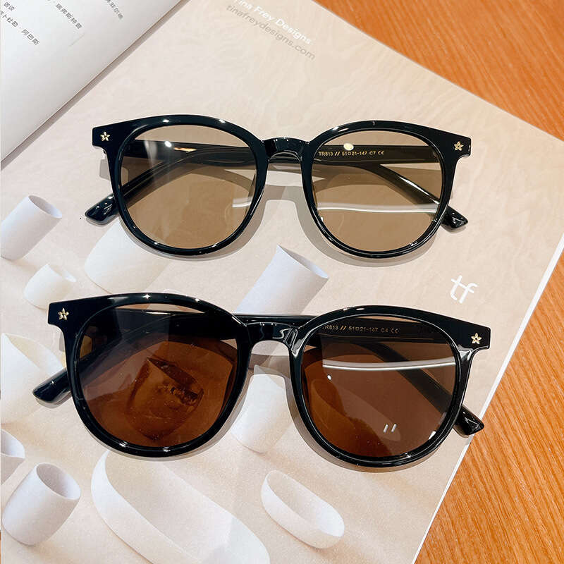 Professional Sung for Square and Faces, Women's 2025 New Model, Can Be Paired with Prescription Polarized Sung, Round Frame Sun Protection Drivin