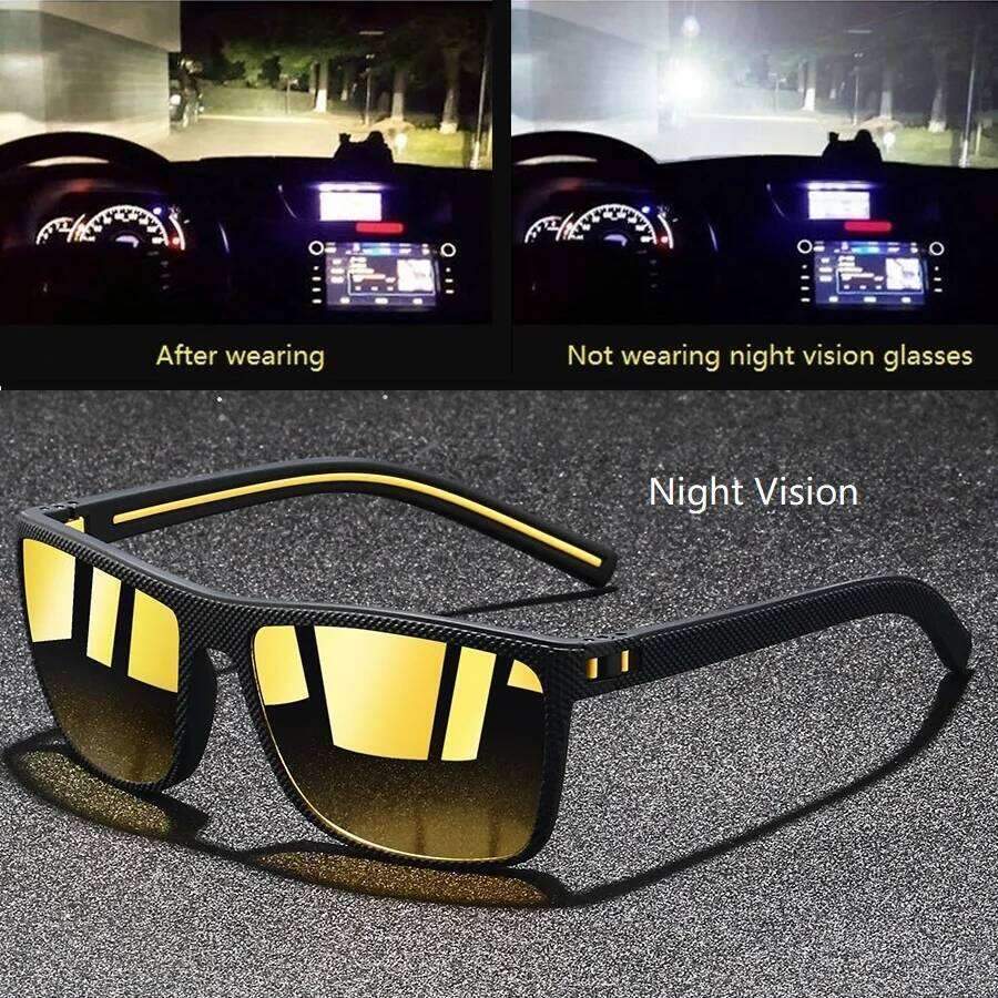 Fashion Vintage Check Pattern Polarized Sunglasses Men Women Classic Driving Fishing Square Sun Glasses Man Retro Eyewear UV400 Z260127