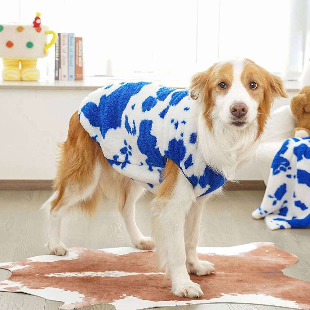 Cute Puppy Jacket Soft Fleece Warm For Medium Large Dogs Autumn and Winter French Bulldog Chihuahua Coat Clothes XJ260127