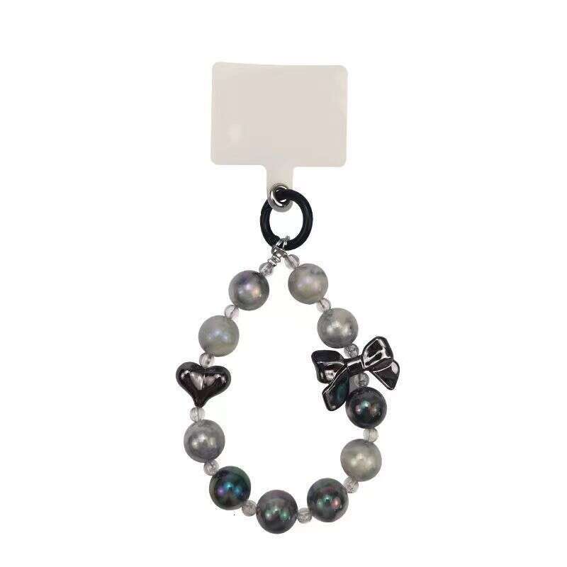 Korean Style Ins Beaded Bracelet Universal Diy Handmade Mobile Phone Accessories Anti-fall Pendant Net Red Female Chain Lanyard Anti-drop S260126