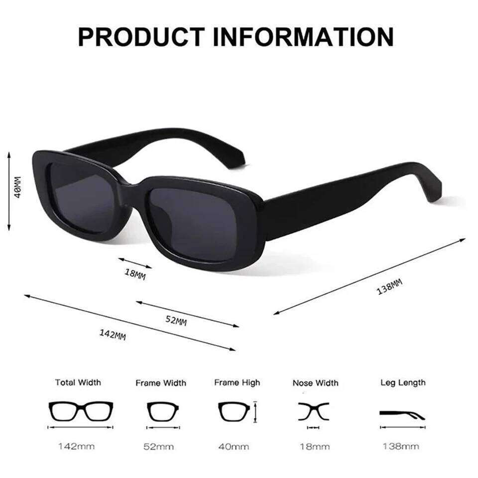 BEGREAT Fashion Retro Small Rectangle Sunglasses Brand Vintage Travel Female Sun Glasses Eyewear Shade UV400 Protection Z260127