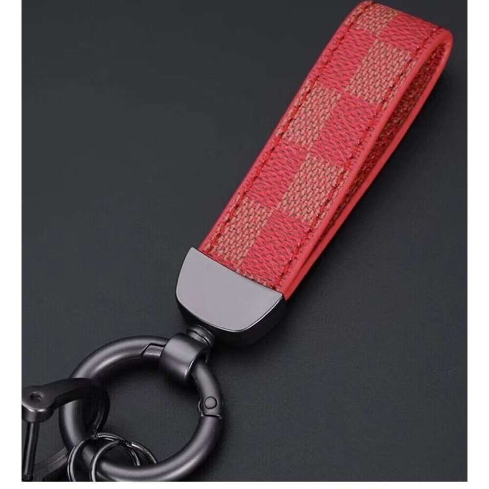 Vintage Suede Fashion Cute Car Keychain Internet Celebrity Couple Fleece Leather Men's Waist Hanging Buckle S260126