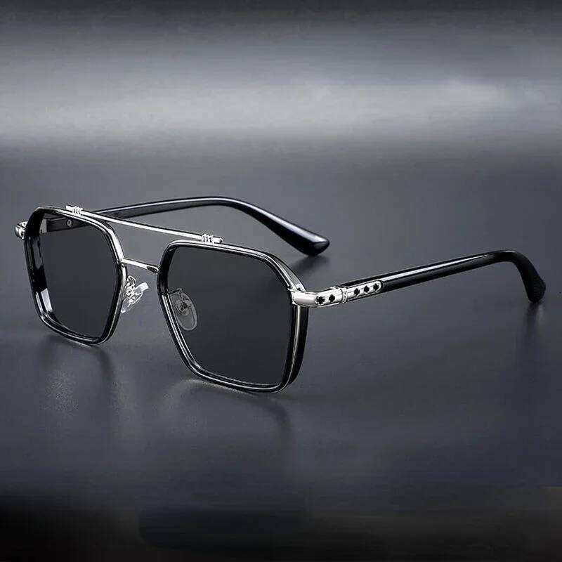 Trendy Sunglasses for Men Professional Day Night Driver Sun Glasses Male Fashion Vintage Eyewear Shades UV400 Protection Z260127