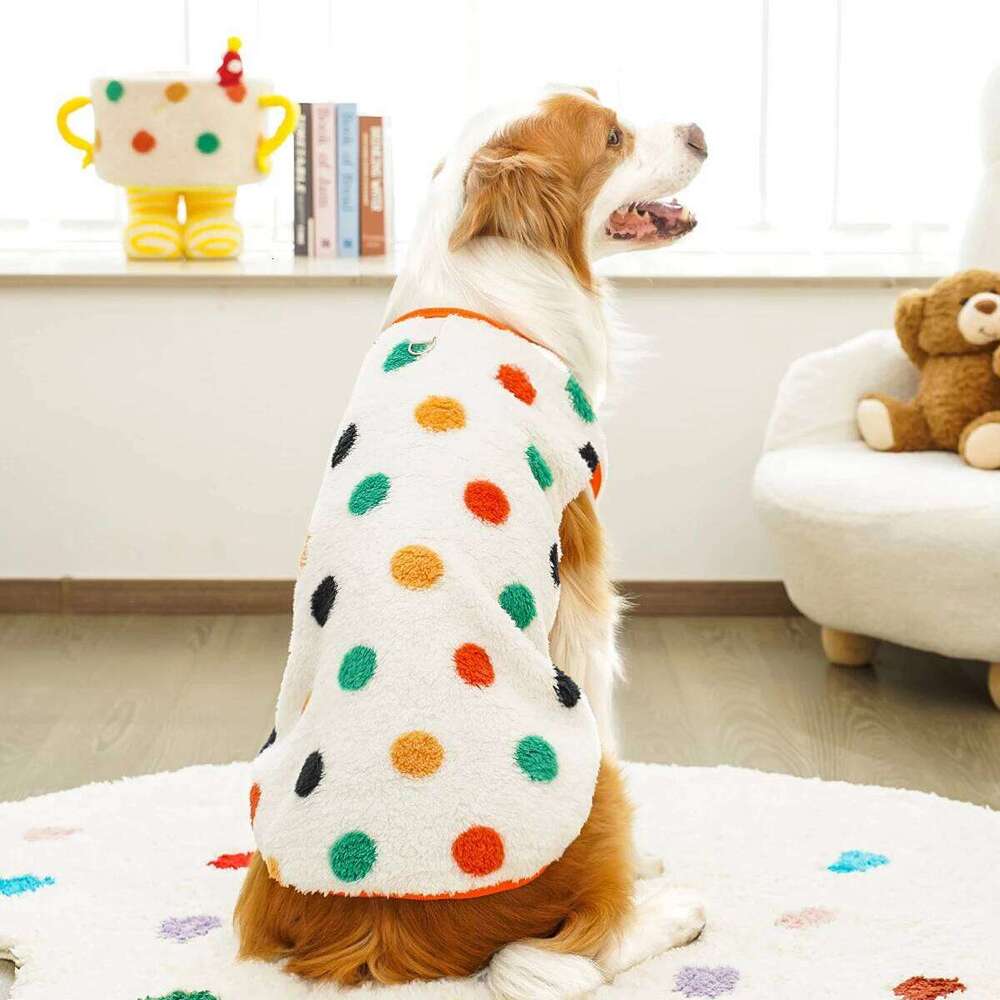 Cute Puppy Jacket Soft Fleece Warm For Medium Large Dogs Autumn and Winter French Bulldog Chihuahua Coat Clothes XJ260127