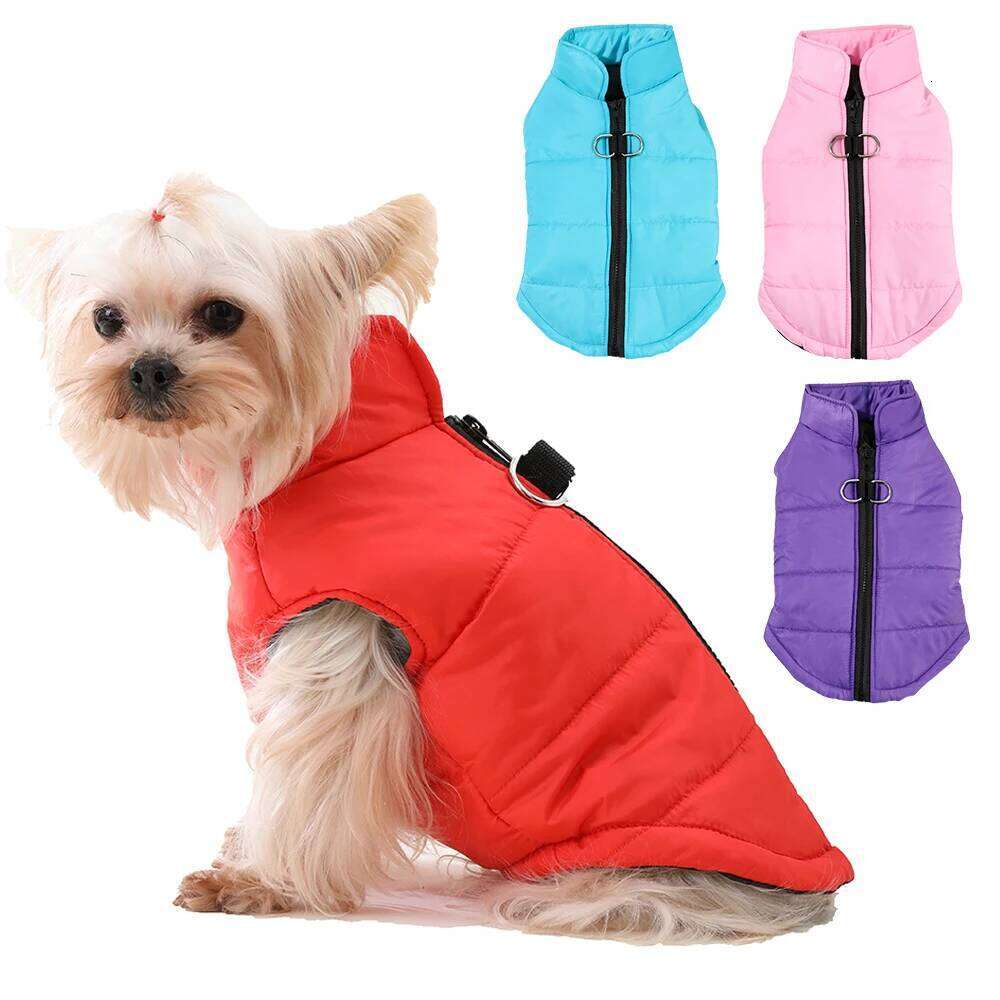 Autumn Winter Dog Jacket Coat Waterproof Windproof Costume for Small Dogs Cats Chihuahua Yorkies French Bulldog Zipper Overalls XJ260127