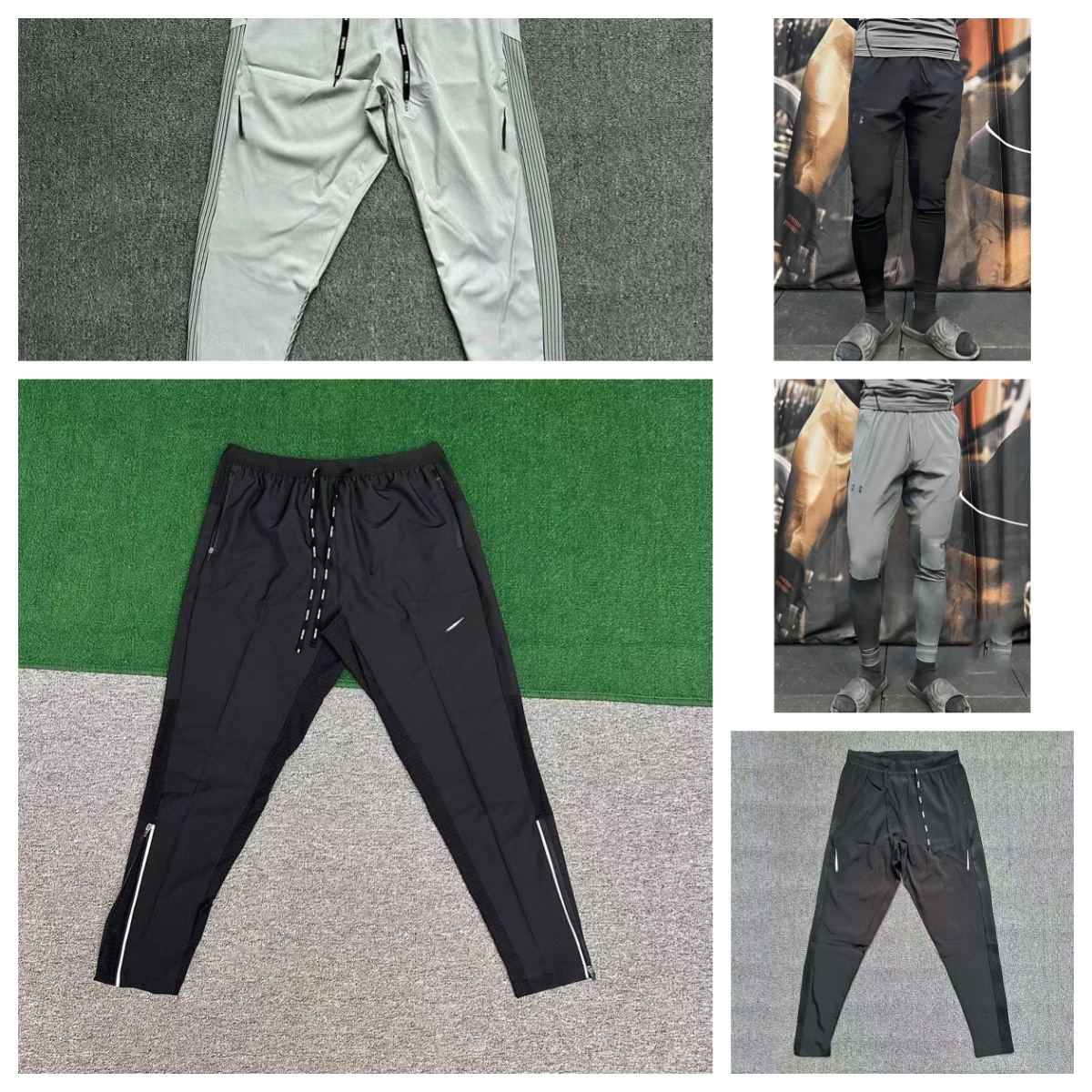 2026 NEW Designer Sports stretch sweatpants basketball mens gym tights sportswear quick drying running training compression jogger pants yoga long men joggers