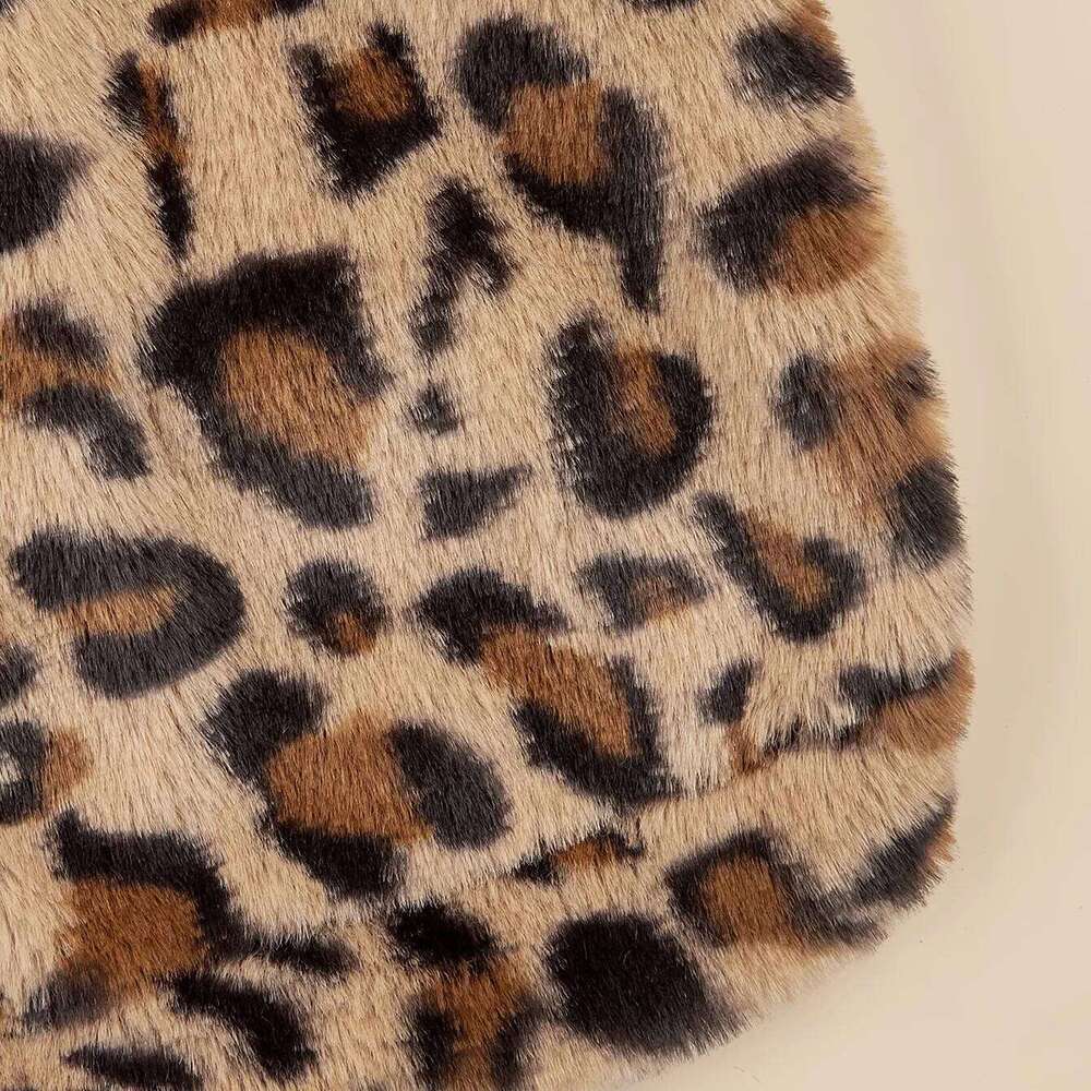 For Small & Medium Dogs, Leopard Hoodie With Ears, Plush Dog Clothes, Pet Apparel