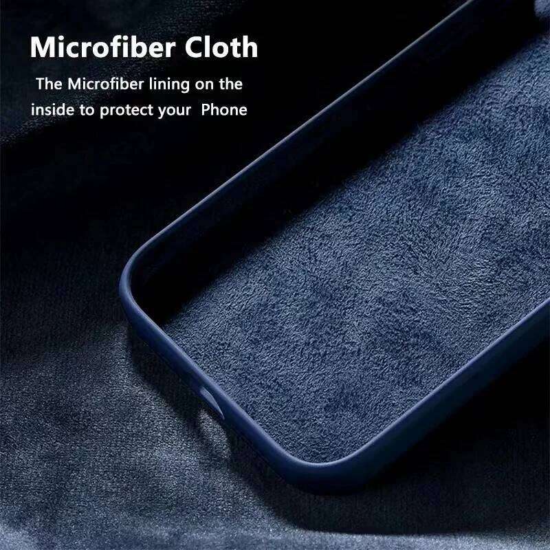 Official Silicone Cases 12 13 Max Plus Logo Case For iPhone 11 14 15 16 Pro Cover 26H0127