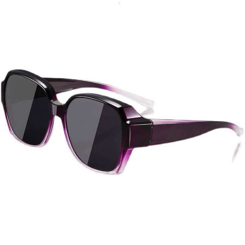 Fashion Round Polarized Sunglasses Cover Over Myopia Prescription Glasses Portable Men Women Vintage Fishing Driving Eyewear Z260127