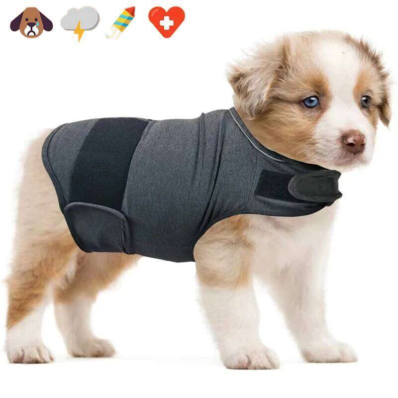 Breathable Stress Relieving Dog Lightning Protection Jacket for Anti Anxiety Vest Keeps Pets Calm XJ260127