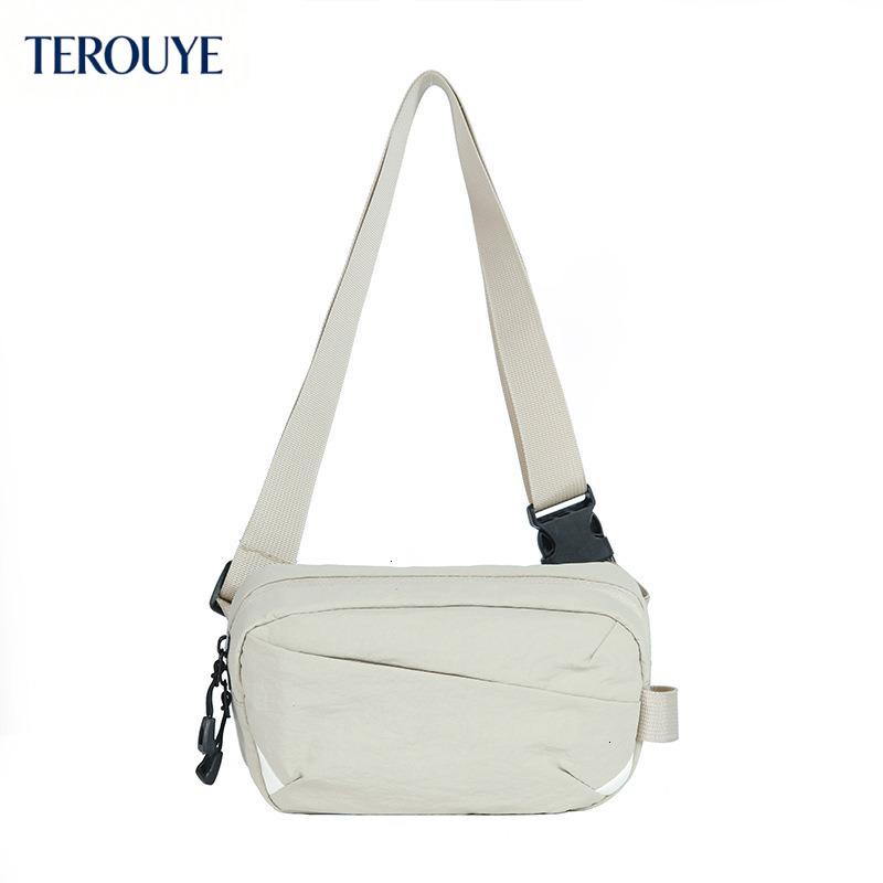 TEROUYE Trendy and fashionable style phone bag with casual and simple design, diagonal cross bag, lightweight and sporty women's shoulder bag,
