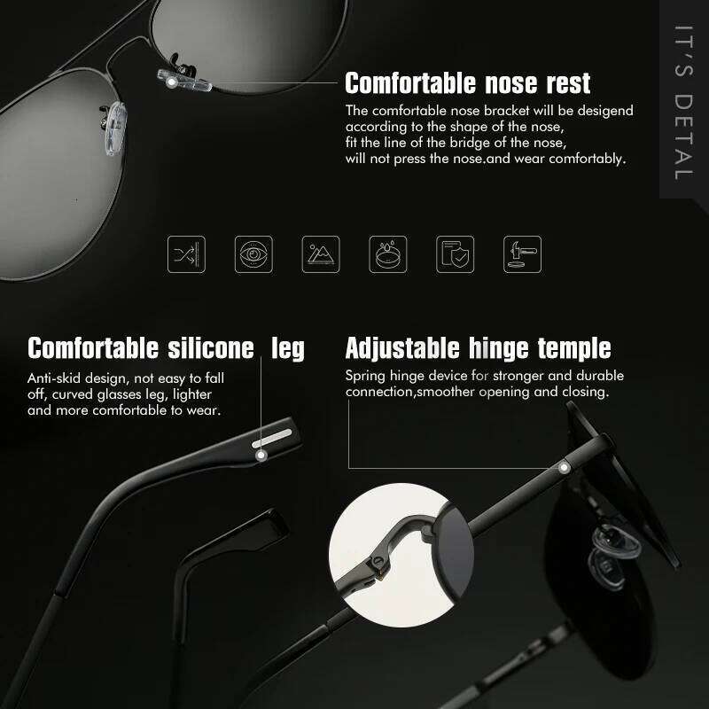 LIOUMO Top Quality Aviation Sunglasses Men Polarized Driving Glasses Women Fashion Pilot Goggles Anti-Glare lentes de sol hombre Z260127