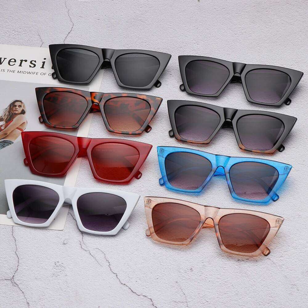 NEW Fashion Square Sunglasses Women Luxury Man/Women Cat Eye Sun Glasses Classic Vintage UV400 Outdoor Oculos De Sol Z260127