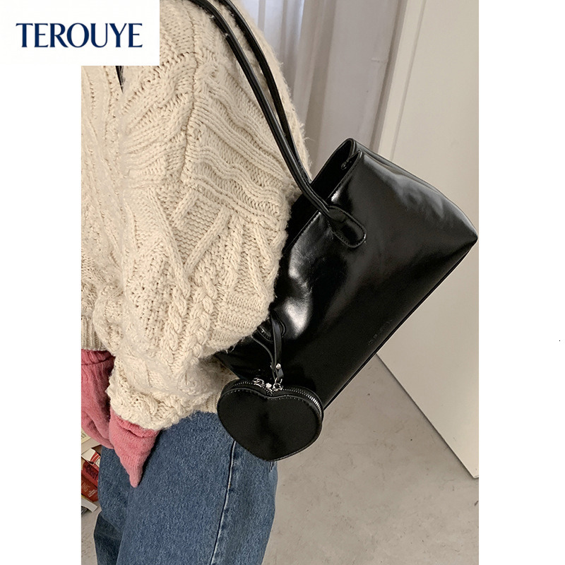 TEROUYE bag autumn/winter new niche design trend retro style fashionable versatile armpit bag women's shoulder bag