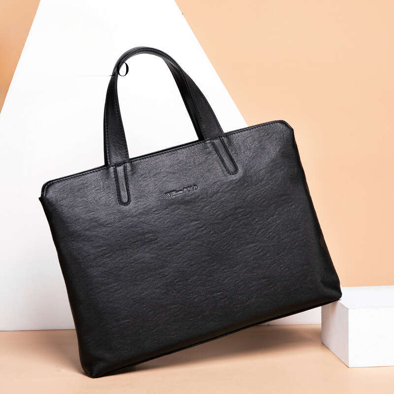 Luxury Shoulder Bags Totes Hobo Bag Men S First Layer Cowhide Business Briefcase Inch Laptop Bag Handbag SENYY