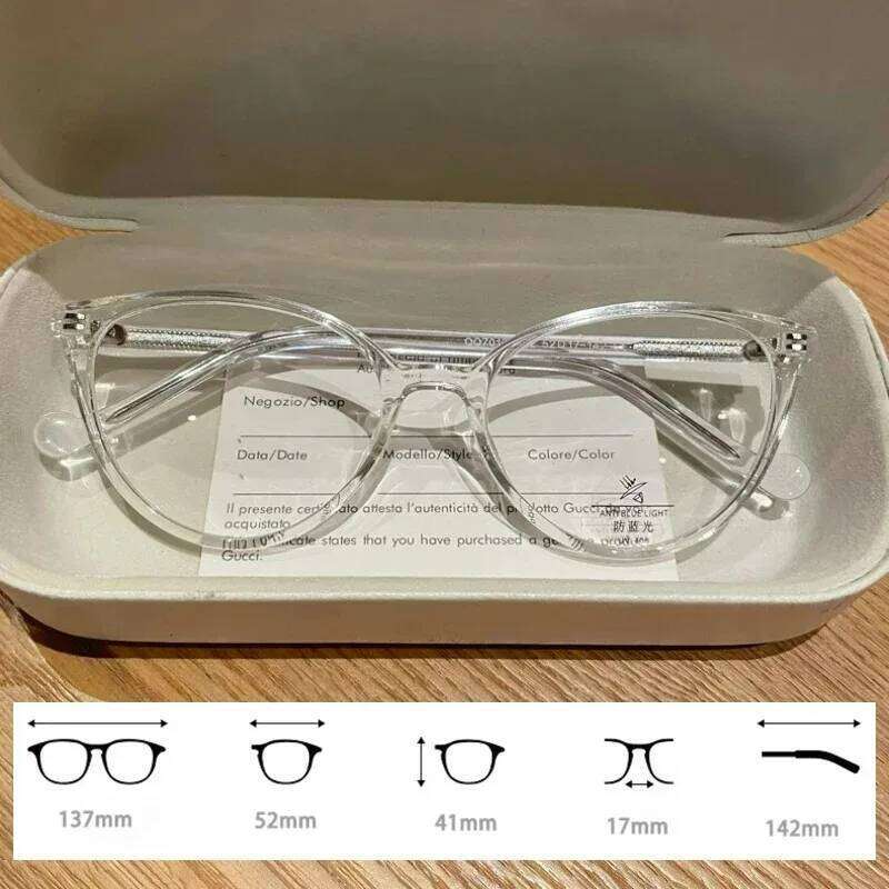 EYORA TR90 Anti Blue Ray Reading Women Cat Eye Myopia Hyperopia Prescription Glasses Progressive Photochromic Eyewear Z260127