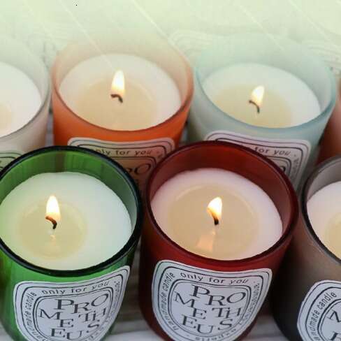 Wholesale Shield Multi-color Aromatherapy Gift Wedding Atmosphere Candle Light Niche Christmas Candy Box Y260127