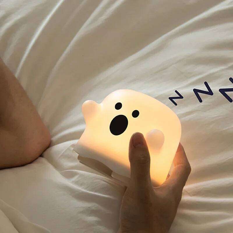 Ghost Creative Cartoon Unlimited Dimming Environment Fun Birthday Gift Accessories Night Light USB Charging Z260127