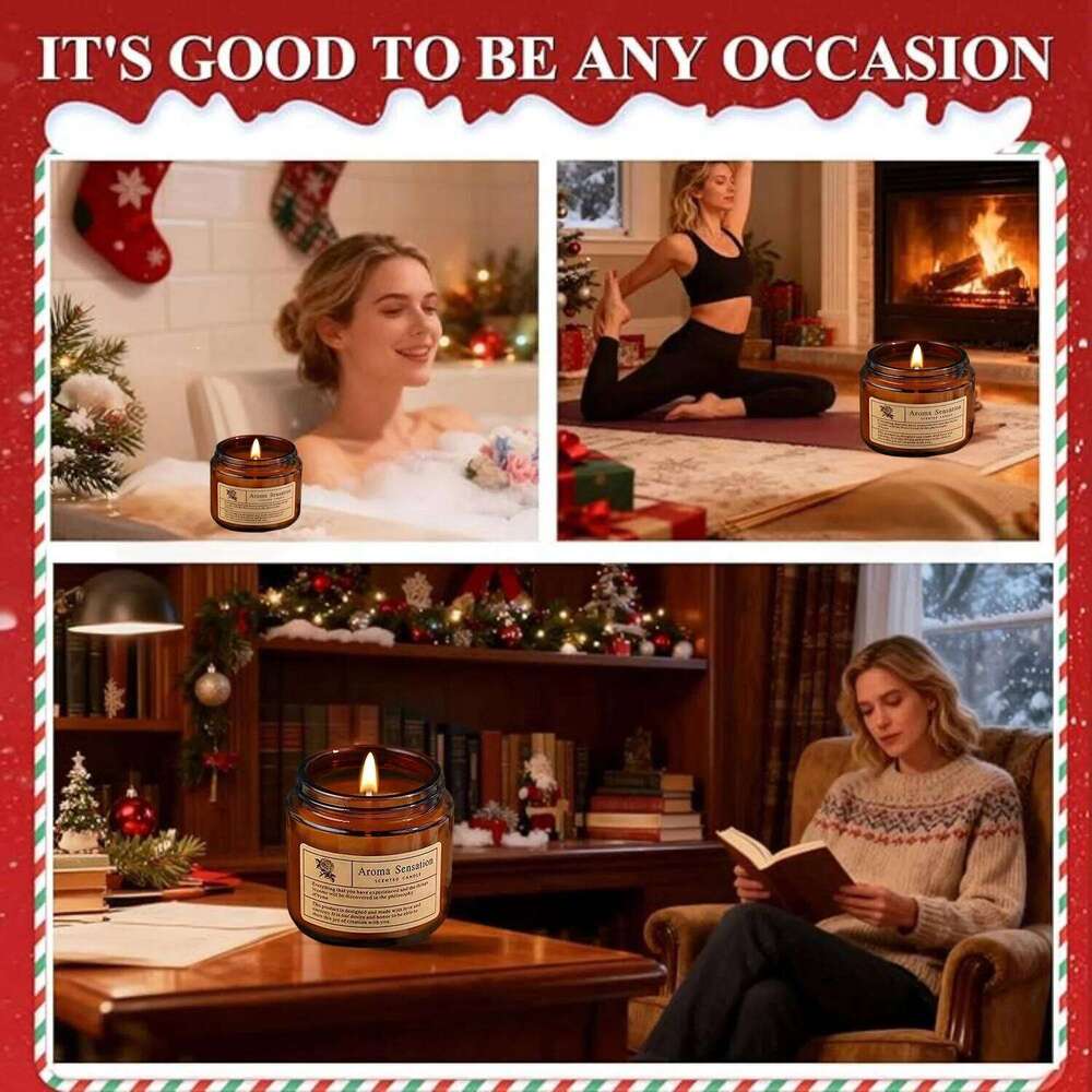 Small cup,Brown cup smokeless romantic fragrance jar scented candles, glass candle cups Y260127