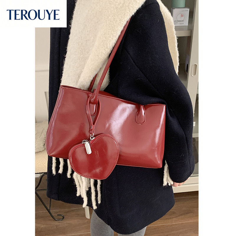 TEROUYE bag autumn/winter new niche design trend retro style fashionable versatile armpit bag women's shoulder bag