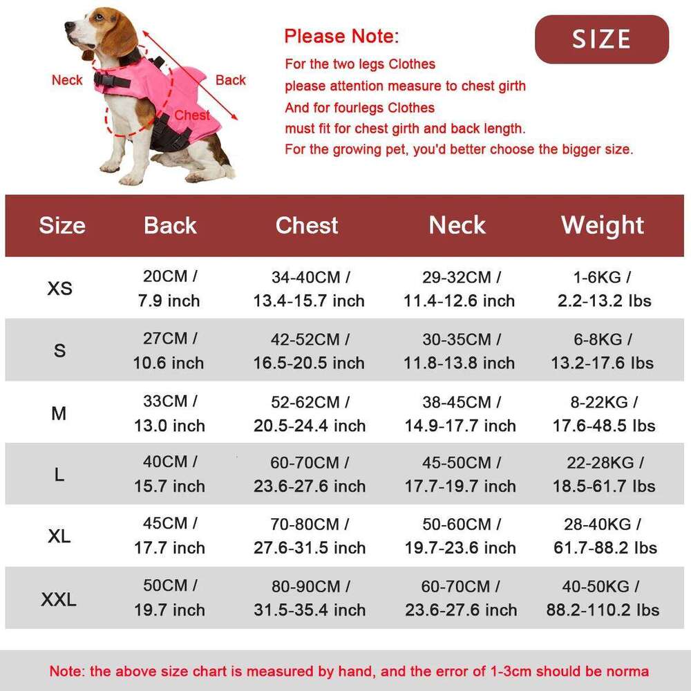Dog Life Jacket Enhanced Buoyancy Small Shark Swimming Clothes Safety Vest with Handle for Medium Large Dogs Surfing XJ260127