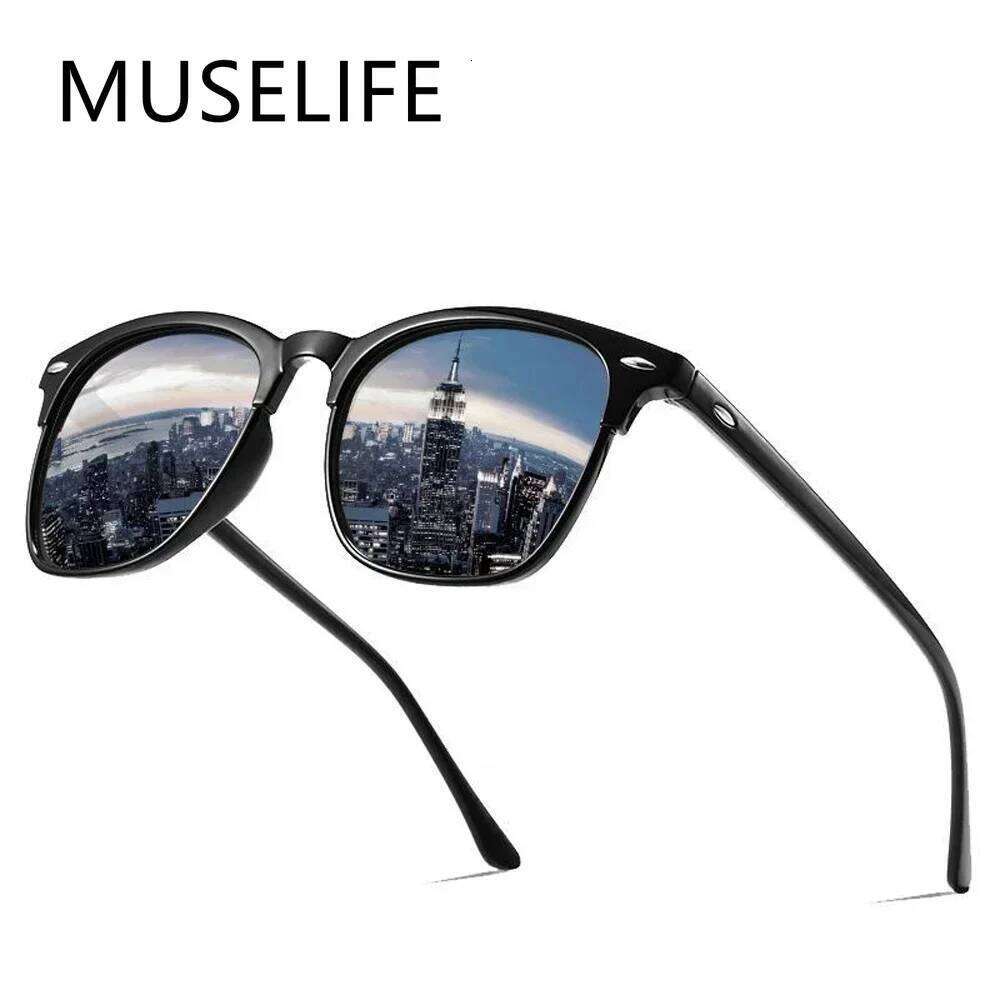 New Polarized Classic Vintage Sunglasses Anti-Reflective Mirror Men Out Door Sun Fashion Glasses Uv400 Z260127