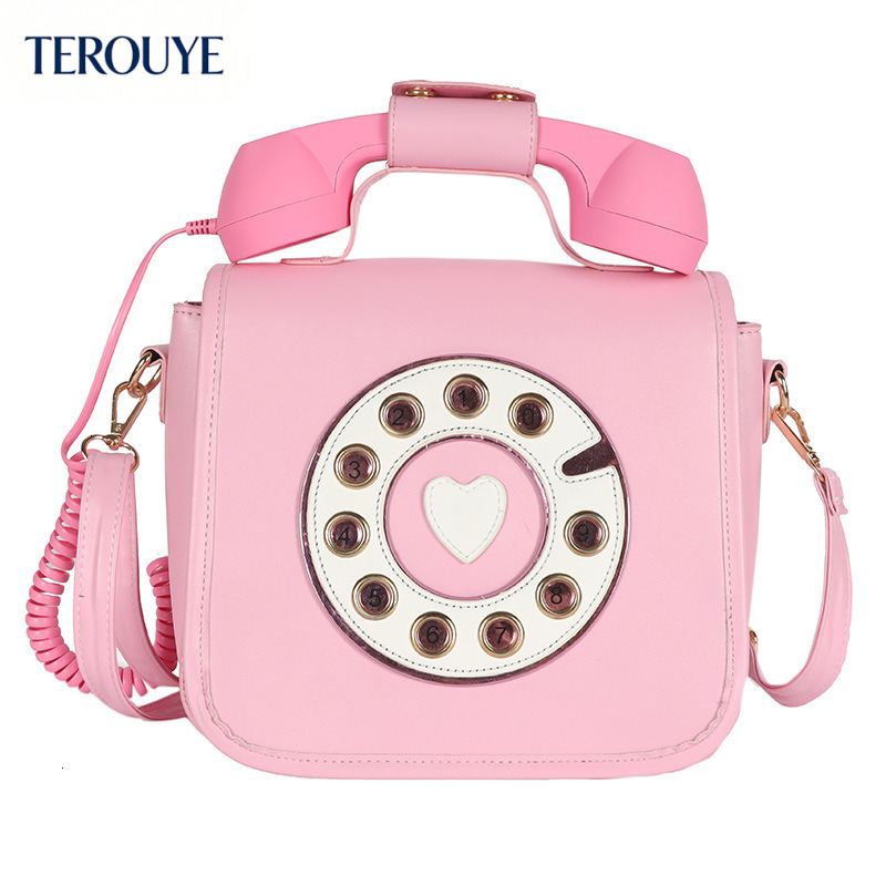 TEROUYE Autumn/Winter bag New Women's Fashion Phone Bag bag Personalized European and American Fashion Creative Shoulder Bag