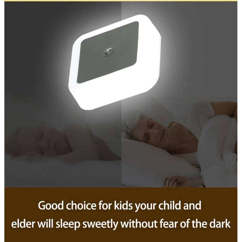 LED Night Light Smart Motion Sensor EU UK US Plug Mini Wall Lights For Bedroom Hallway Corridors Stairs Bedside Lamp Z260127
