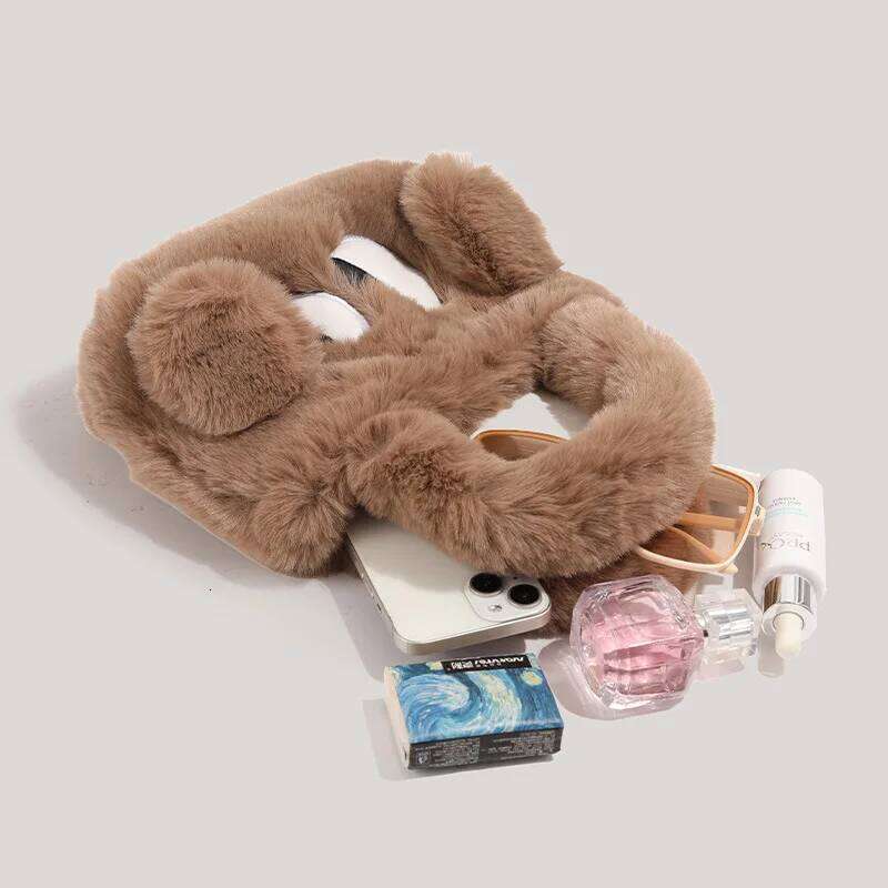 Hot Fuzzy with Niche Playful Design 2025 New Style Plush Crossbody & Shoulder Bag Women Gift for Girls/Women