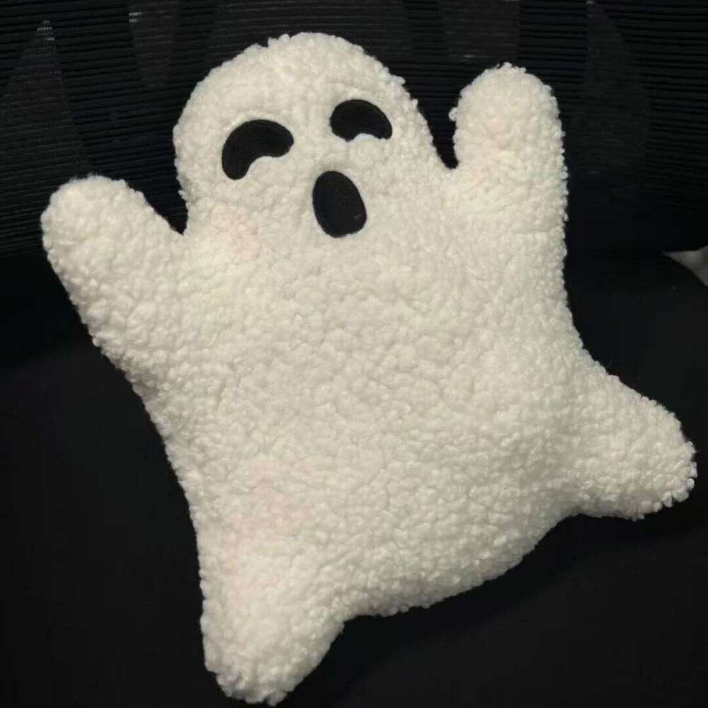 20cm/30cm Cute Ghost Plush Toy Halloween Party Toys Spooky Atmosphere Kawaii Collectible Gift for Kids Home Decor Y260128