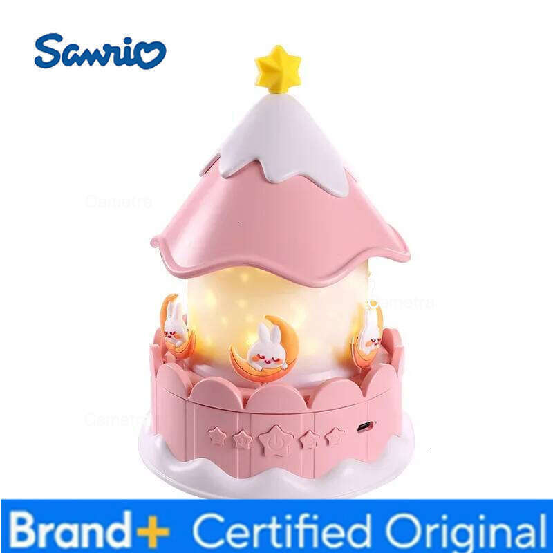 Sanrio Projector Night Bedroom Light Starry Sky Atmosphere Dreamy Decoration Children's Birthday Gift H260128