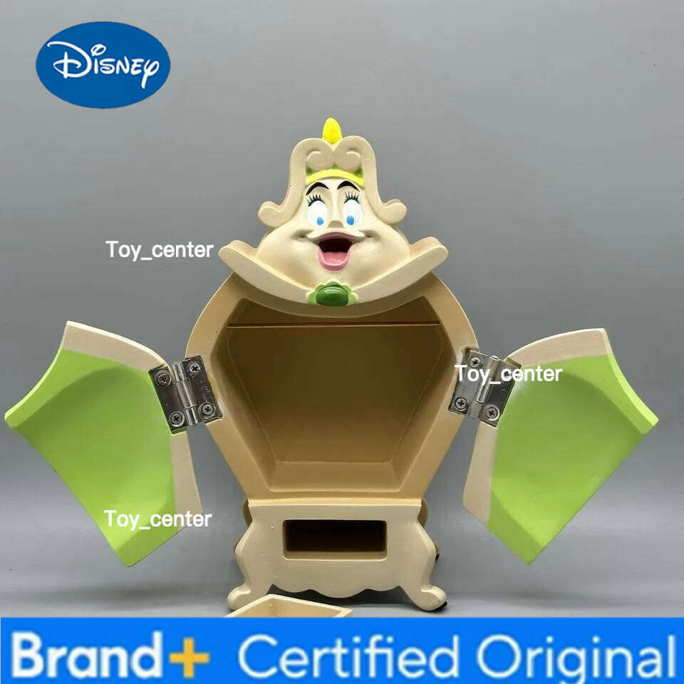 Disney Beauty And The Beast Cogsworth Mr Clock 24cm Action Figure Figurine Collection Decoration Toys Pvc Model Christmas Gifts H2601281
