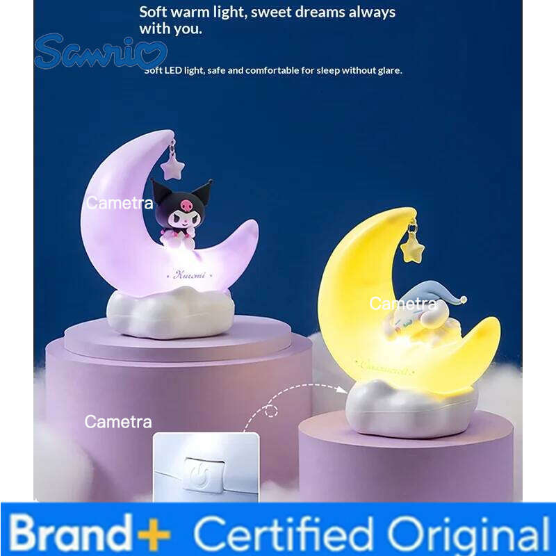 Sanrio MINIO/Miniso Sanliou LED Nightlight Desktop Decoration Luminous Ornament USB Port Charging H260128