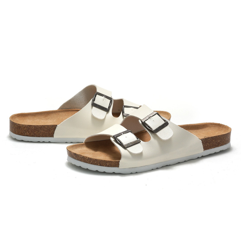 RUIZUSTOCK new Free delivery Slippers Fashionable Cork Slippers Summer One line Drag Beach Cool Slippers Casual Slippers